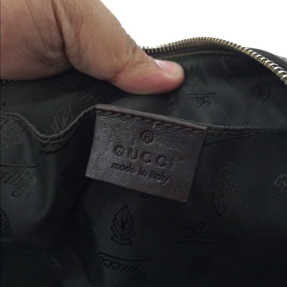 Gucci ebony monogram Mini Duchessa Boston Bag - Picture 13 of 15